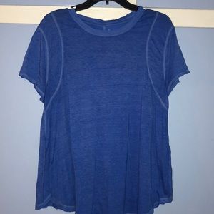 Calvin Klein Performance Work Out Top 1X Blue